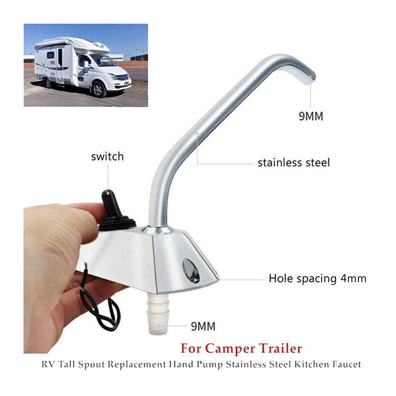 RV, Marine Kitchen Sink Water Tap 12Volts.