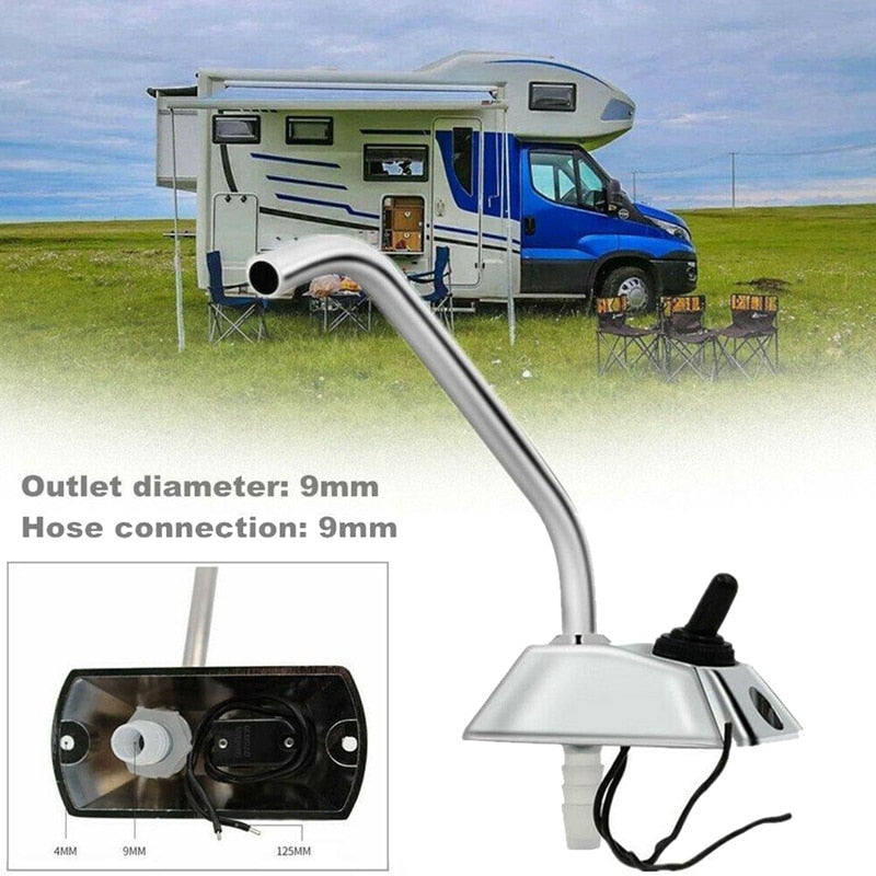RV, Marine Kitchen Sink Water Tap 12Volts.