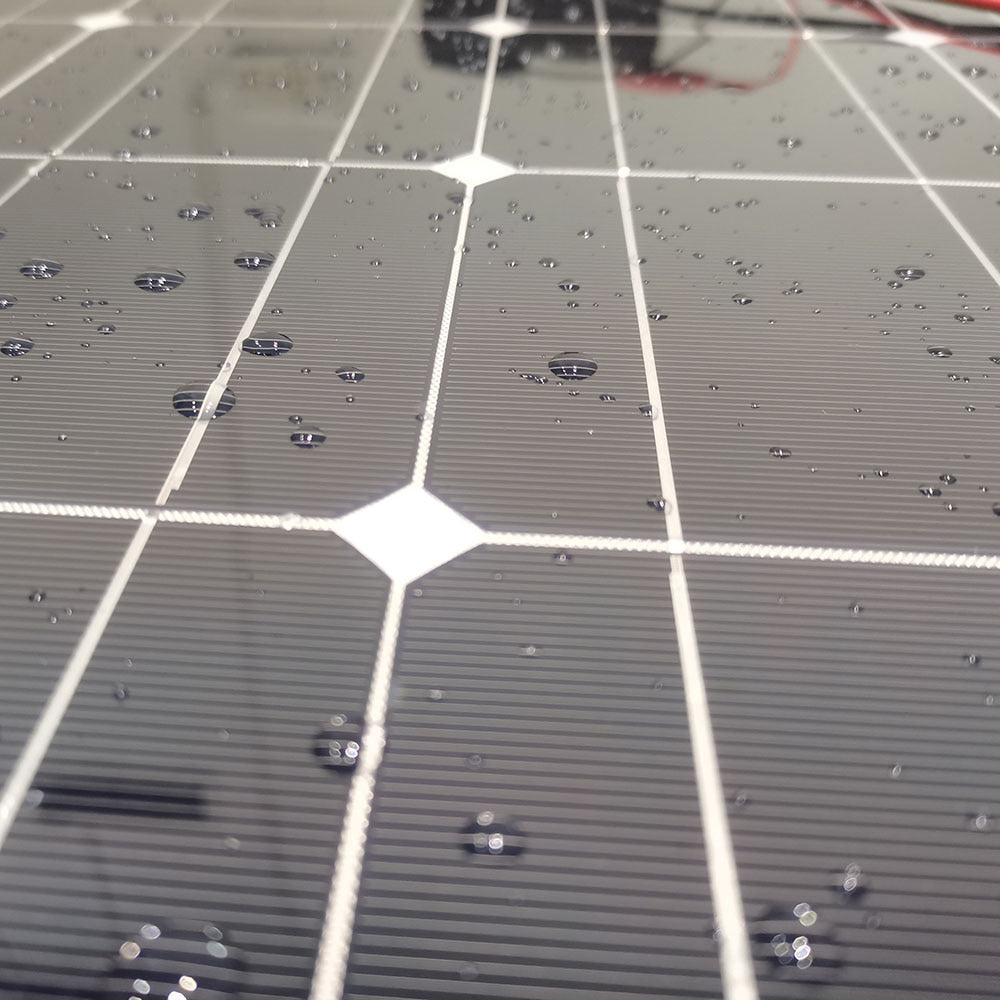12v flexible solar panel kit with solar controller for battery charger