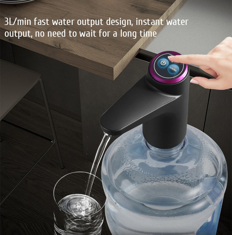 Electric Water Dispenser Water Pump USB Charge.