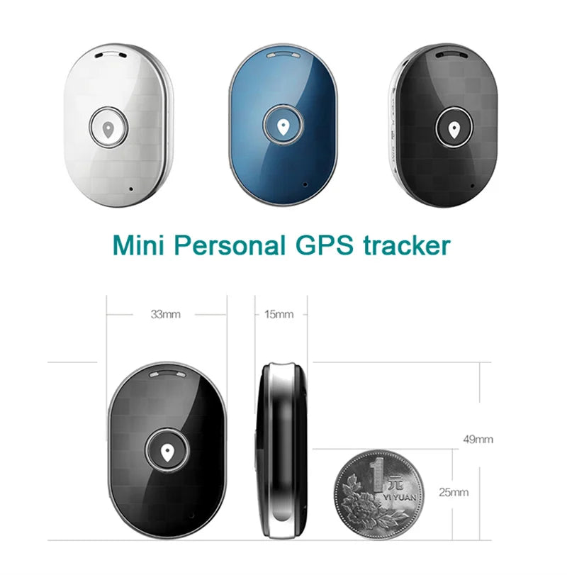 Pet GPS Tracking Locator with Collar Geo-fence SOS Alarm APP Control Cat Dog Anti-lost BDS/LBS/WIFI Intelligent 2G Signal Device
