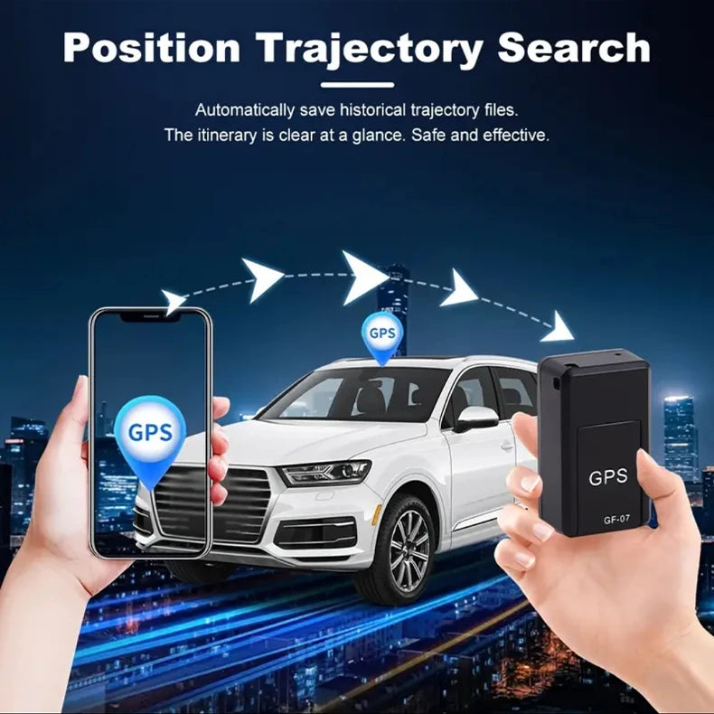 Micro Magnetic GPS Tracker, Mini Anti-Theft Vehicle Motorcycle Real-time Anti-theft Tracking Monitor, Personal Loss Positioning Mini GPS Positioning Device