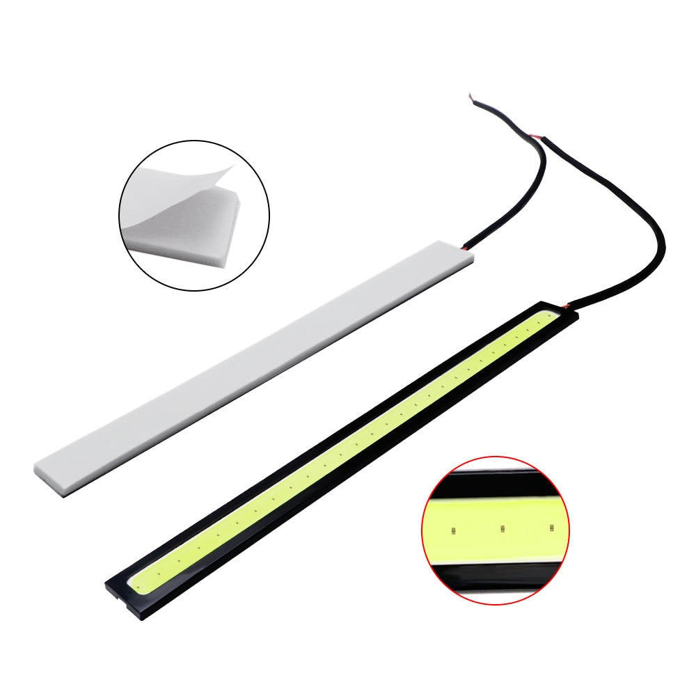2Pcs Super Bright COB Daytime Running Light
