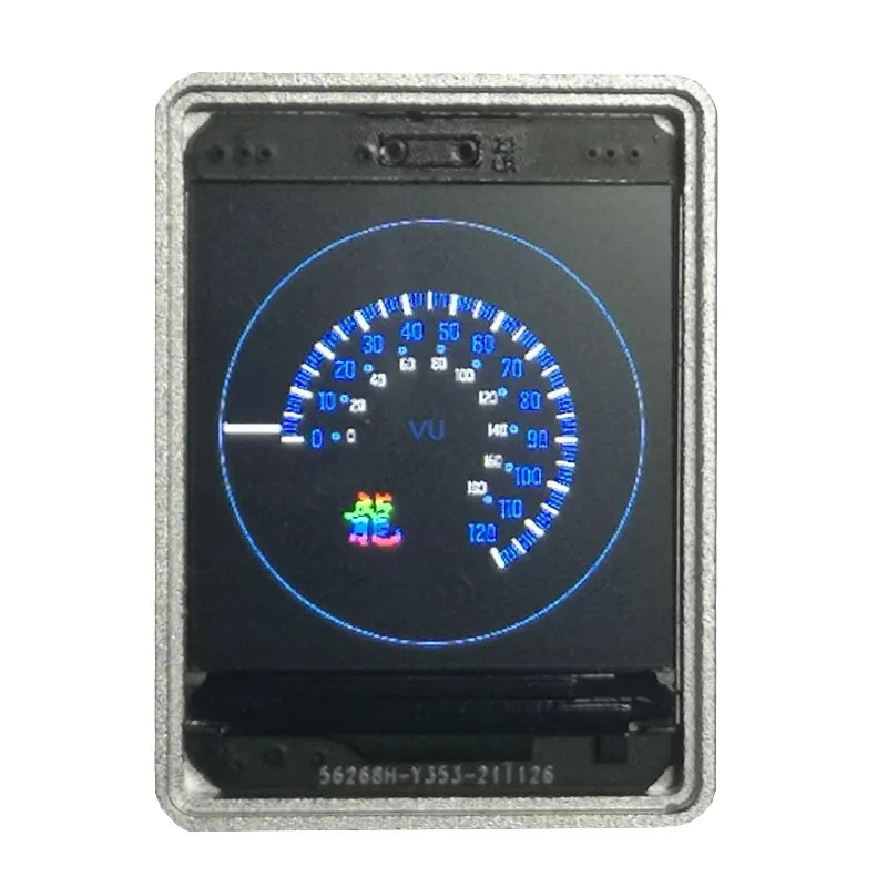 Voice activated 1.3 Inch Music Spectrum VU Meter
Rhythm Level Indicator