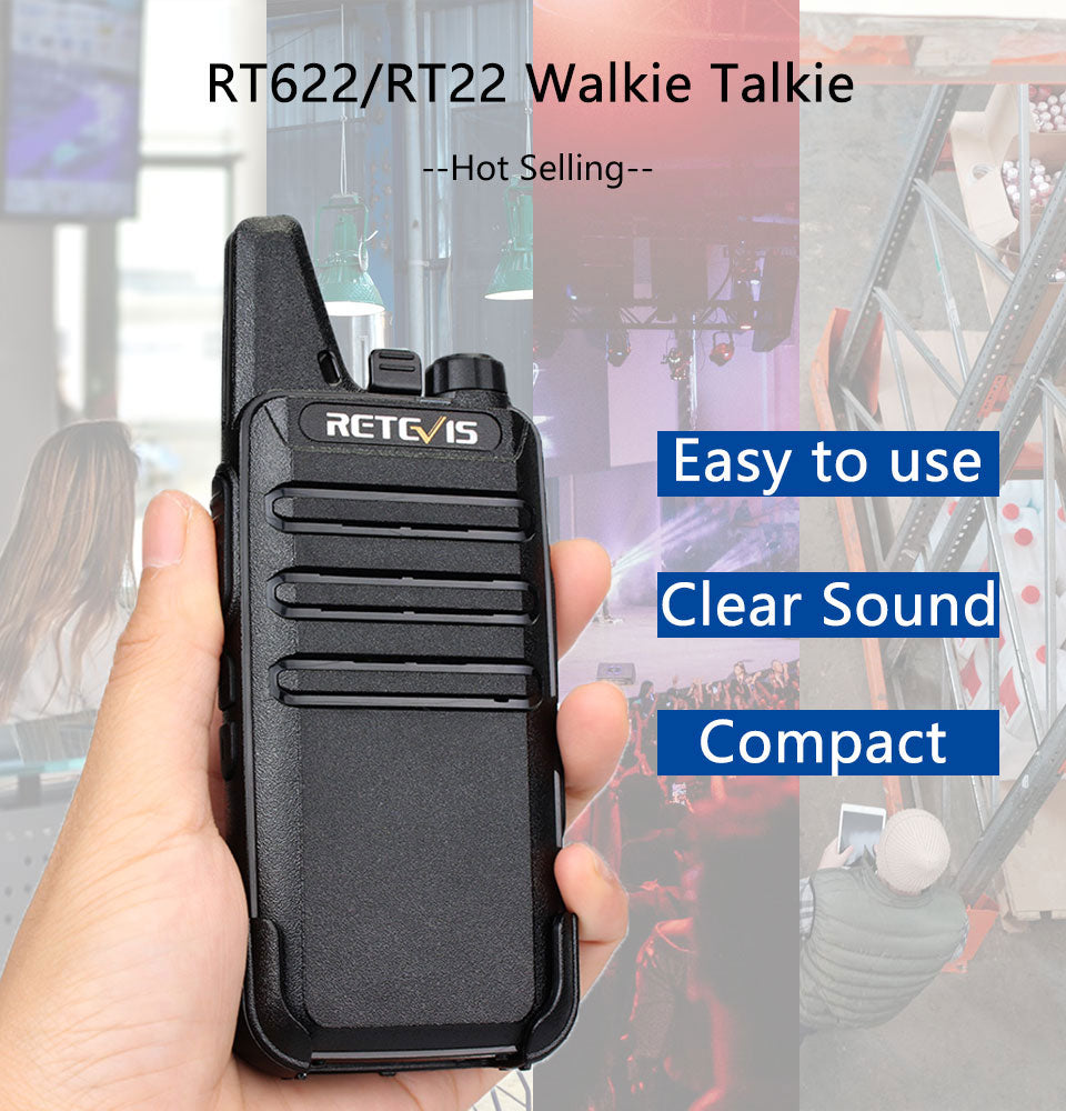2 piece Mini Willkie Talkie Two-way Radio