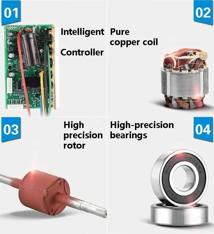 DC 12V 24V 48V Water Pump Brushed Motor Booster Pump QB60 High-lift Large Flow Solar Battery Pump Self-priming Pump