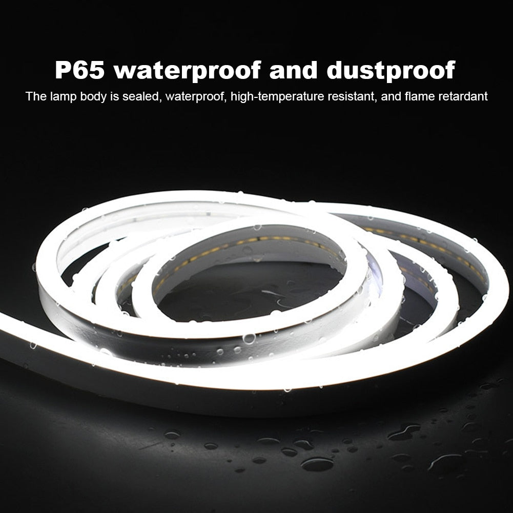 For Tesla Model Y 21-23 4 Colors Car Trunk LED Lamp Strip 12V IP65 Waterproof Interior Lights