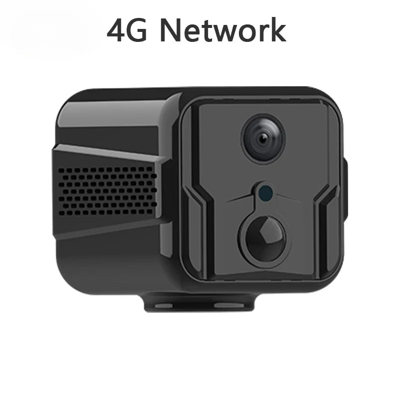 4G WiFi Wireless Surveillance Mini Camera Cloud Storage Remote Call Network Monitoring with Battery 1080p Night Vision Camera