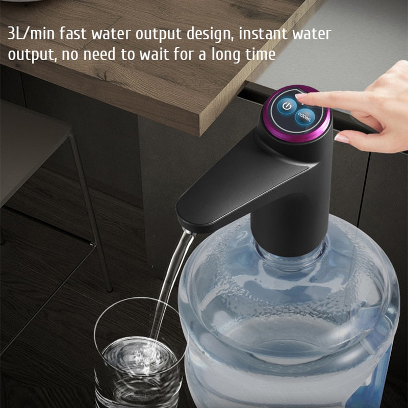 Electric Water Dispenser Water Pump USB Charge.