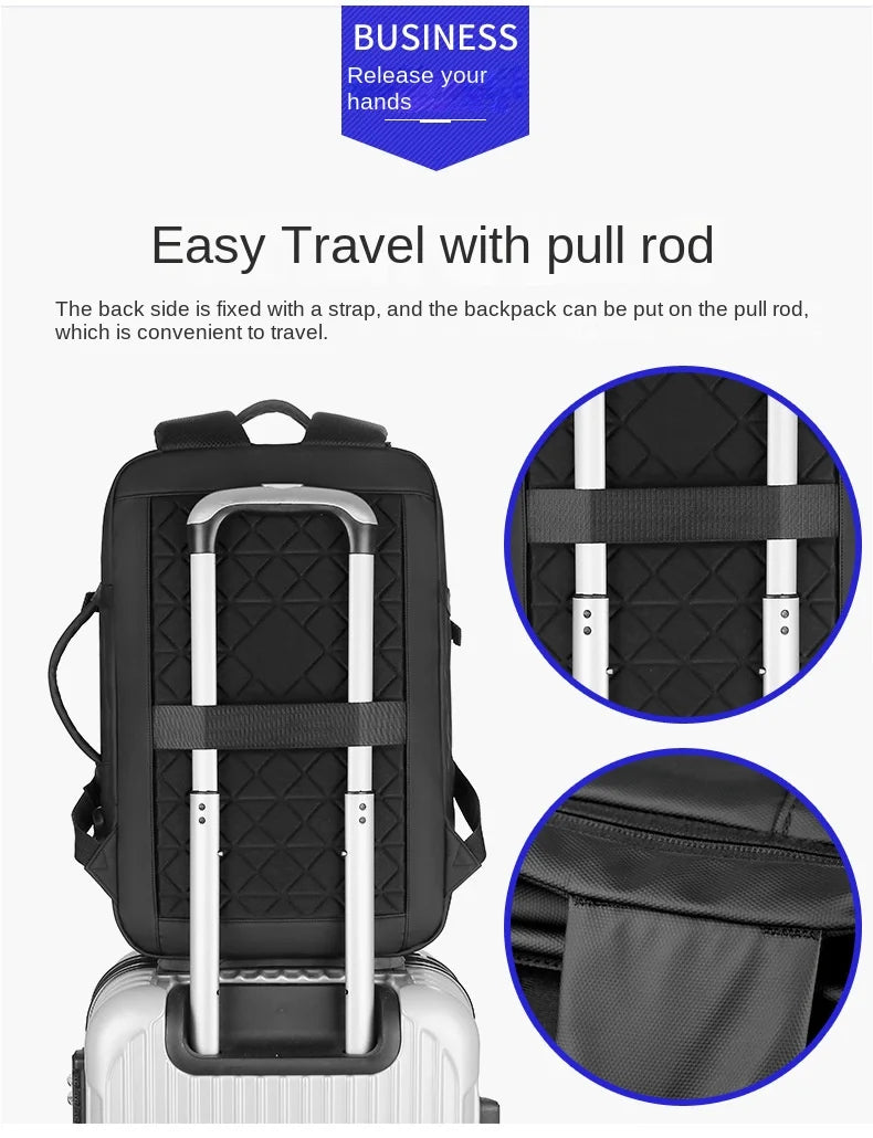 17.3 Inch Laptop Backpack Waterproof Notebook Travel Pack Backpacks