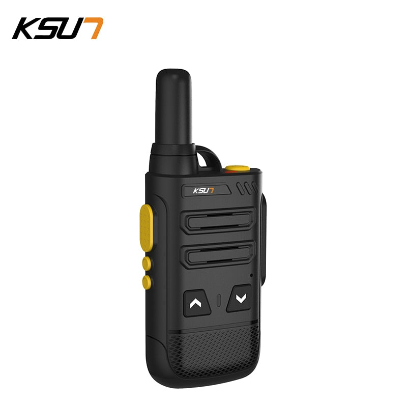 Walkie Talkie Rechargeable Battery Thin Uhf Wireless 16 Channel.