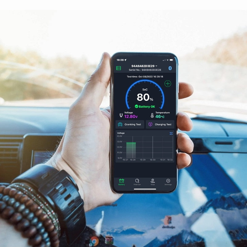 Wireless Bluetooth 4.0 12V Battery Monitory
