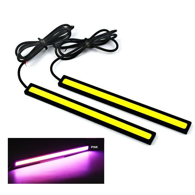 2Pcs Super Bright COB Daytime Running Light