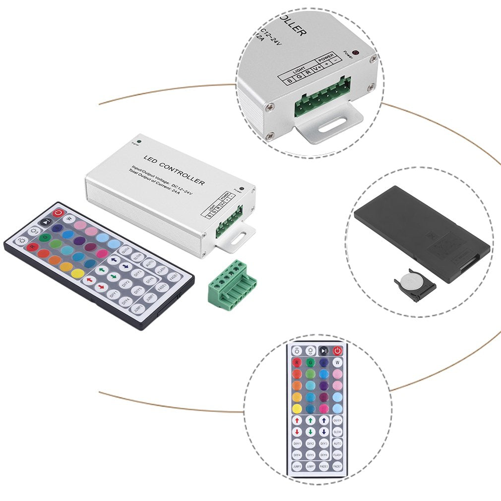 IR LED Remote Control for LED Strip multicolor