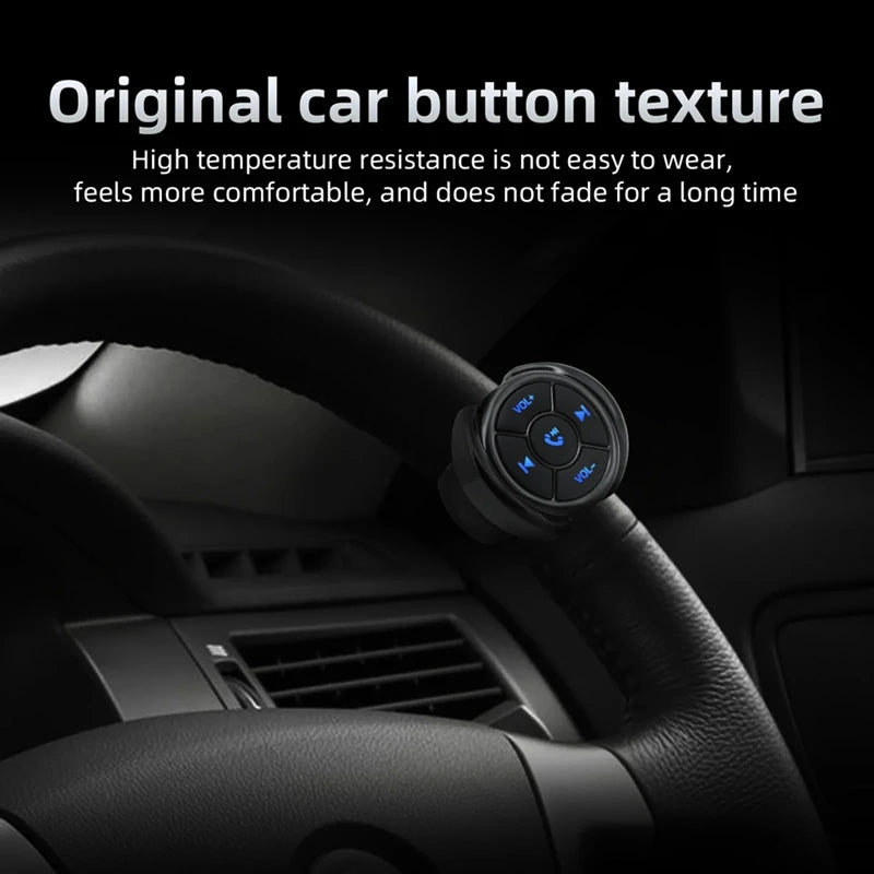 Wireless Bluetooth Remote Controller
for Car, Motorcycle, Bike, Media Button, MP3 Music Player,
For iOS and Android Phone and Tablets.