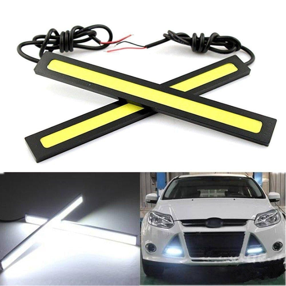 2Pcs Super Bright COB Daytime Running Light