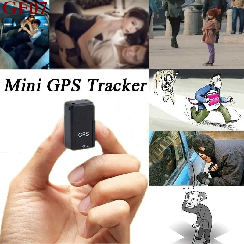 Micro Magnetic GPS Tracker, Mini Anti-Theft Vehicle Motorcycle Real-time Anti-theft Tracking Monitor, Personal Loss Positioning Mini GPS Positioning Device