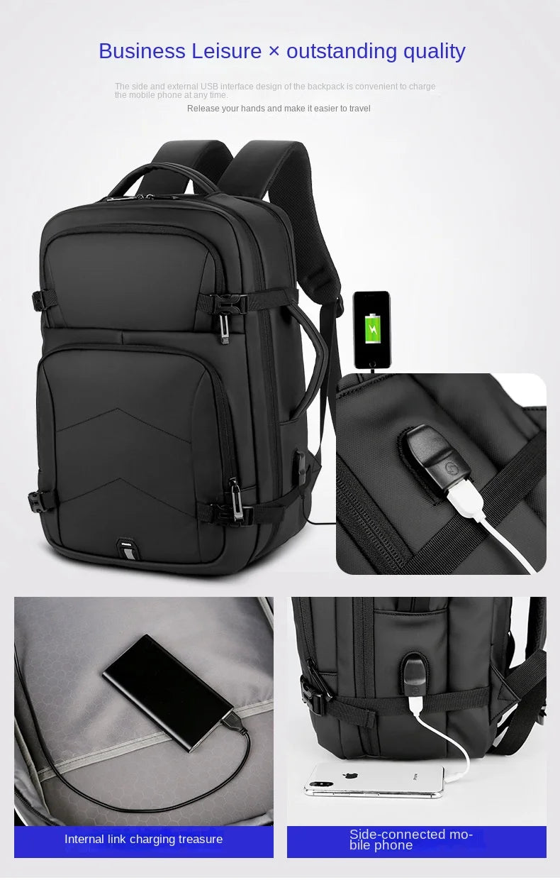 17.3 Inch Laptop Backpack Waterproof Notebook Travel Pack Backpacks