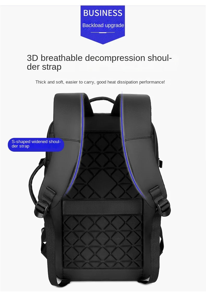 17.3 Inch Laptop Backpack Waterproof Notebook Travel Pack Backpacks