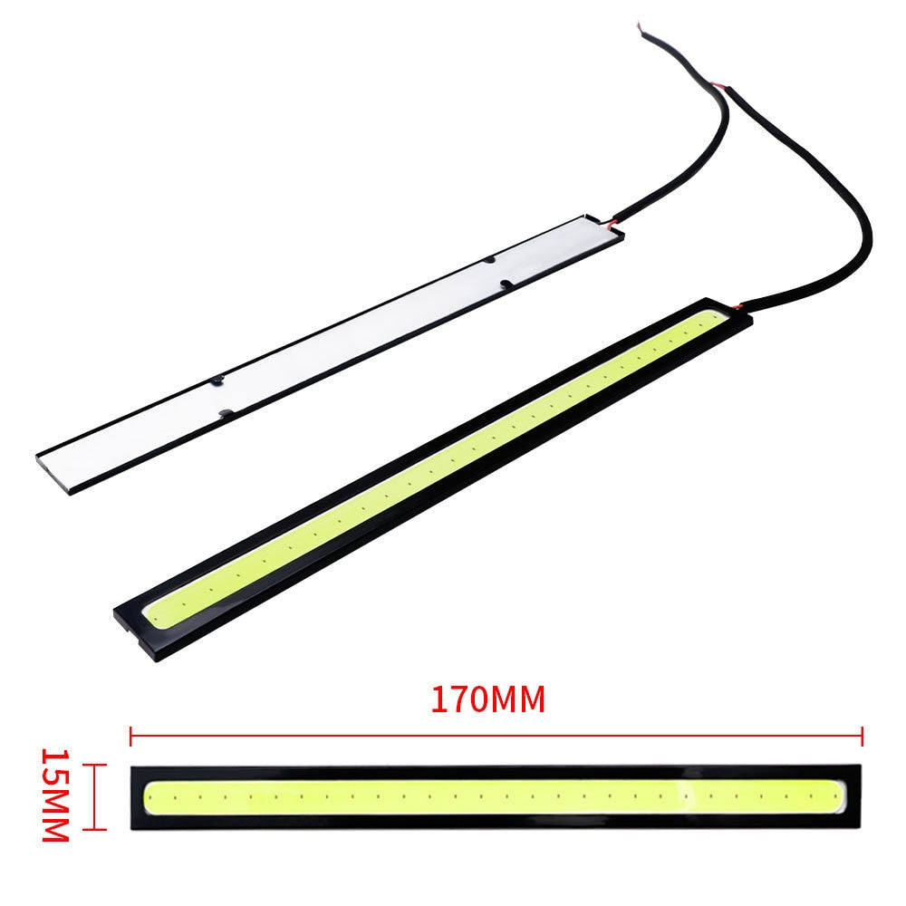 2Pcs Super Bright COB Daytime Running Light