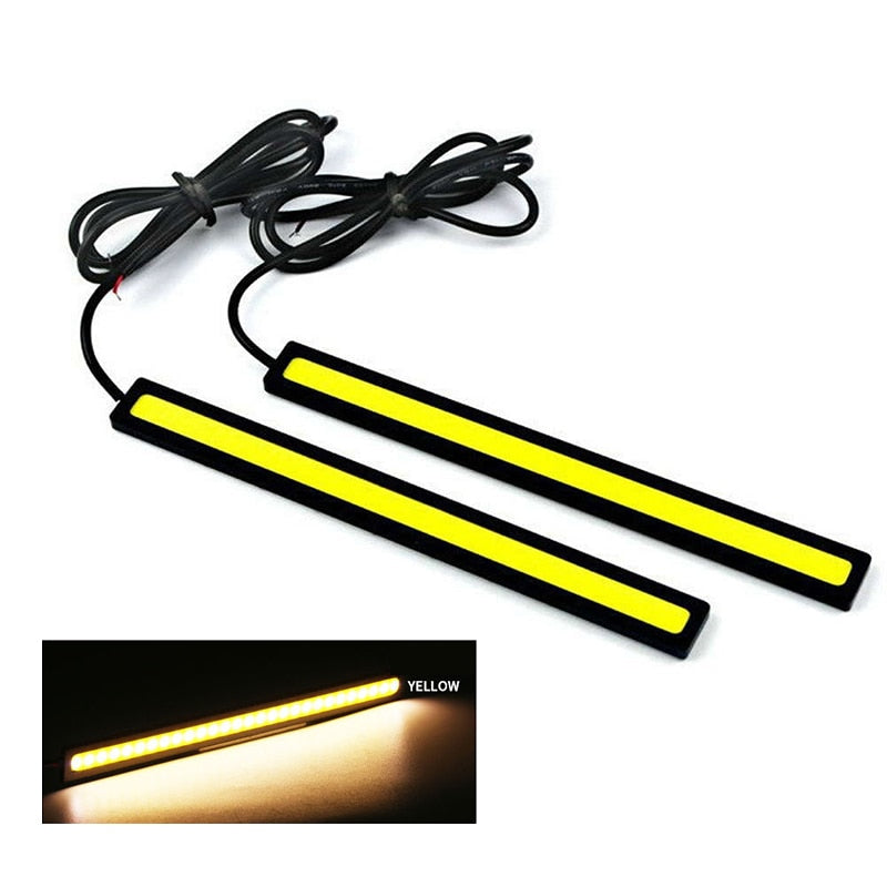 2Pcs Super Bright COB Daytime Running Light