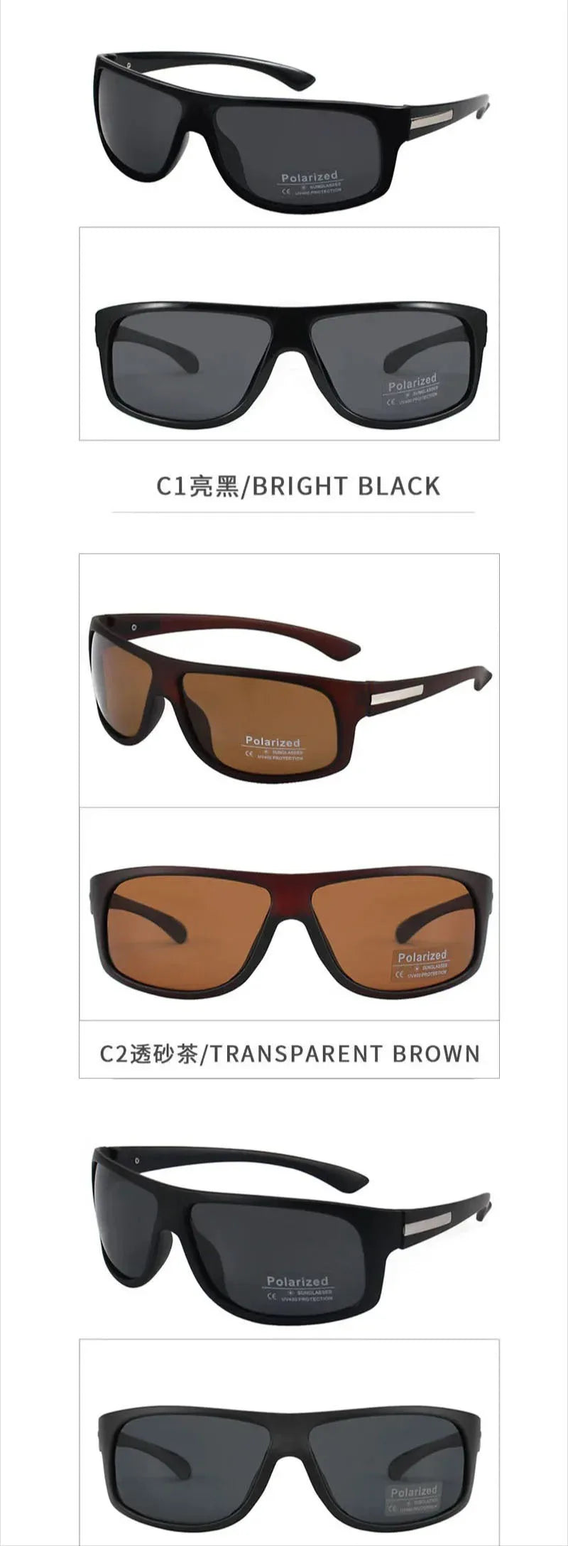 Men Sunglasses Fashion Brand Tagion Polarized Sun Glasses Male Casual Sport Cycling Hiking Eyeglasses UV400 Sun Protection 5113