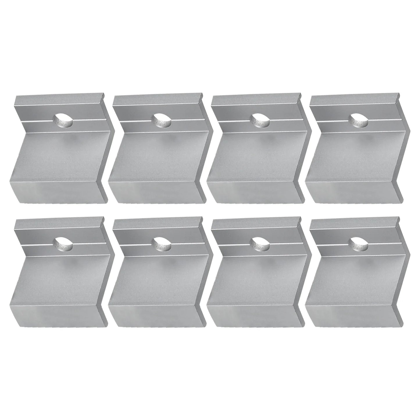 10Pcs Solar Photovoltaic Mounting PV End Clamps 30-45mm Clamps For Solar Module Solar Panel Racking Mounts Accessories