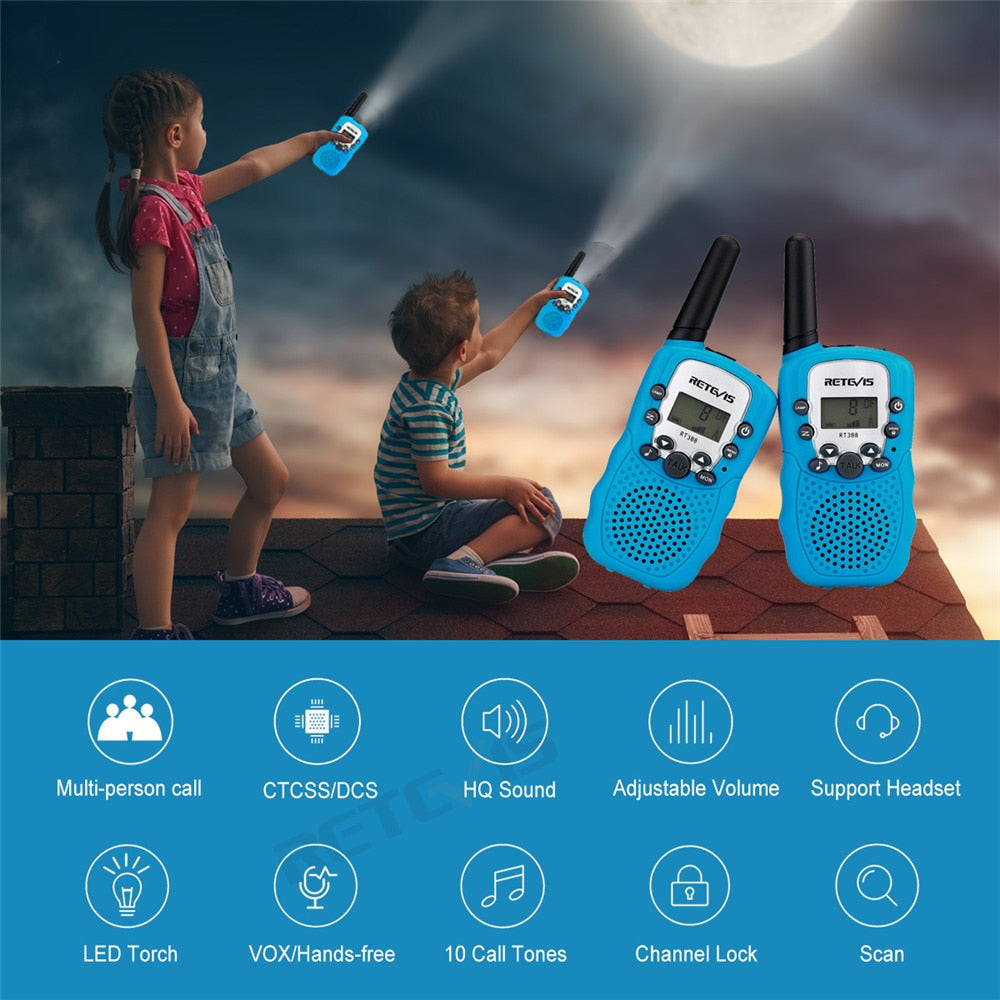 Walkie Talkie For Kids or Adults (2 Pieces)