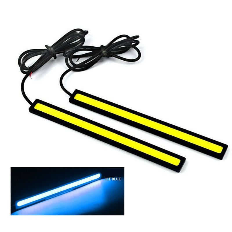 2Pcs Super Bright COB Daytime Running Light