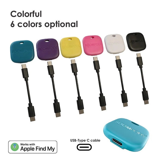 Smart Air tag Bluetooth Rechargeable GPS Tracker
Mini Works With Apple Find My Anti lost Device for Key, 
Wallet IOS System Locator