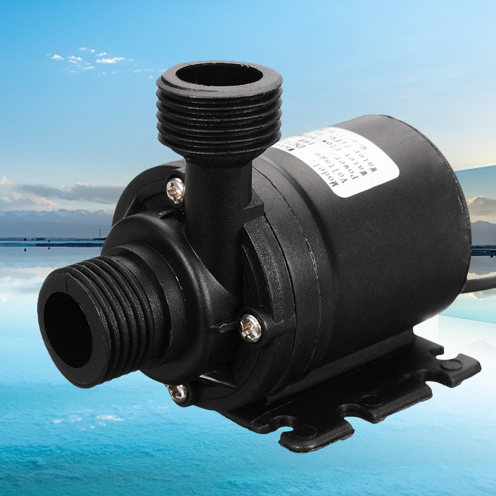 Water Pump Mini Brushless Motor Submersible. For Cooling System Fountains Heater