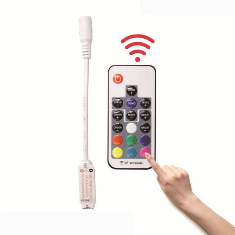 12vot 24-key Rf Wireless LED Remote Controller