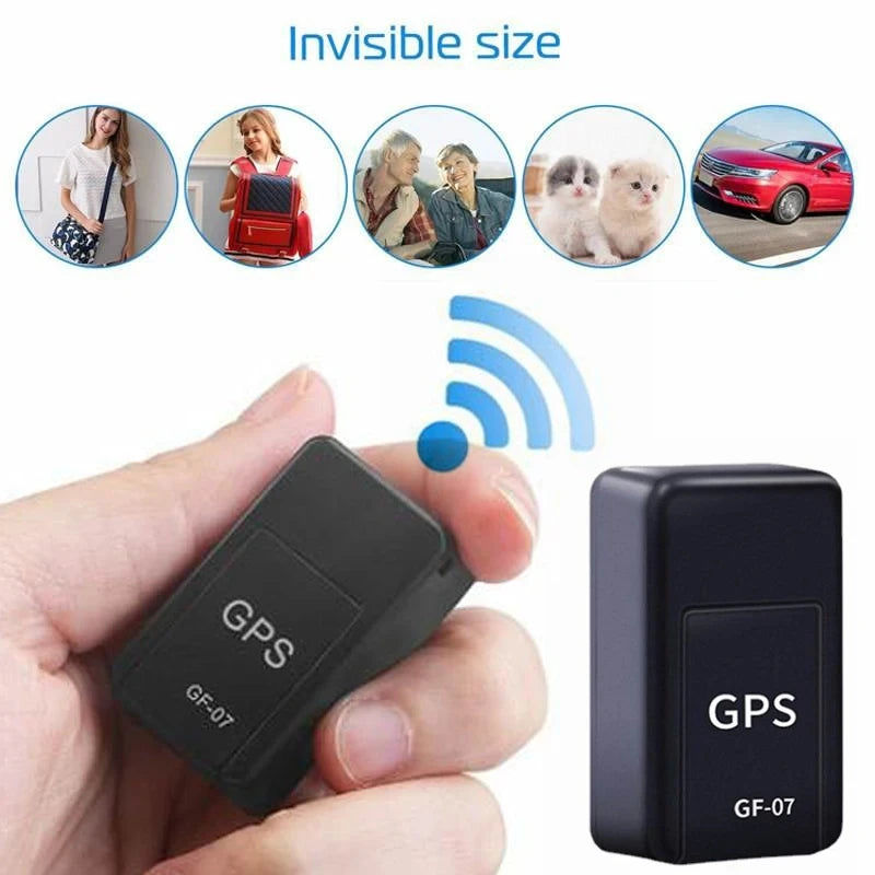 Micro Magnetic GPS Tracker, Mini Anti-Theft Vehicle Motorcycle Real-time Anti-theft Tracking Monitor, Personal Loss Positioning Mini GPS Positioning Device