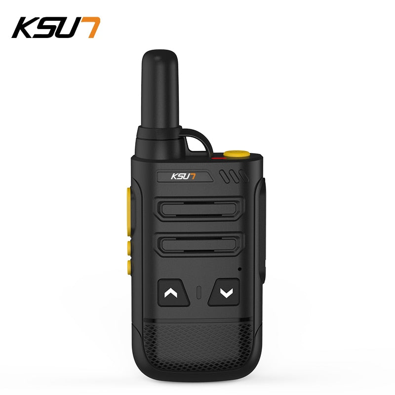 Walkie Talkie Rechargeable Battery Thin Uhf Wireless 16 Channel.