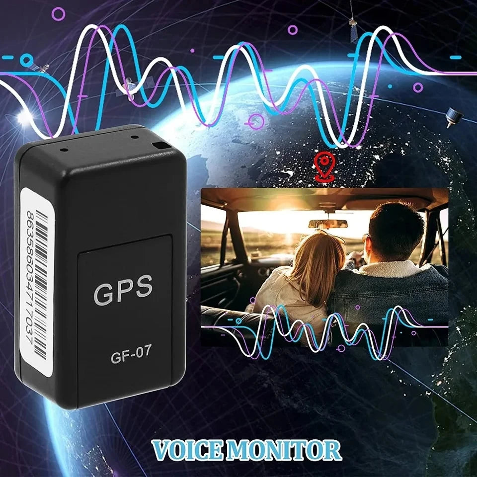 Micro Magnetic GPS Tracker, Mini Anti-Theft Vehicle Motorcycle Real-time Anti-theft Tracking Monitor, Personal Loss Positioning Mini GPS Positioning Device