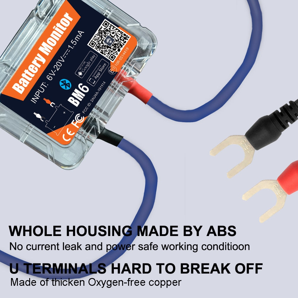 Wireless Bluetooth 4.0 12V Battery Monitory