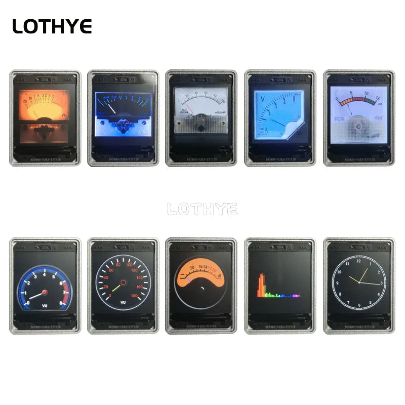 Voice activated 1.3 Inch Music Spectrum VU Meter
Rhythm Level Indicator