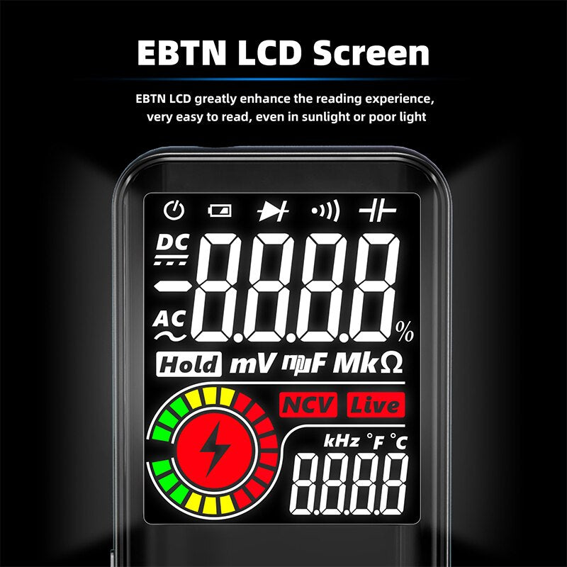 BSIDE S10 S11 S20 Professional Digital Multimeter Diode NCV Hz Live Wire Tester