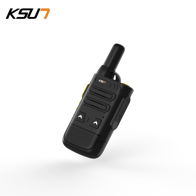 Walkie Talkie Rechargeable Battery Thin Uhf Wireless 16 Channel.