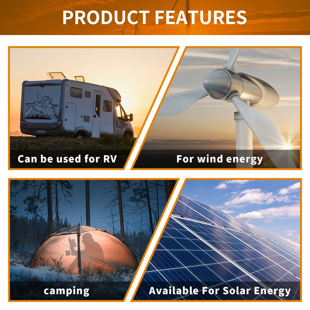New 100Amp Hour Lithium Iron Phosphate Battery.
