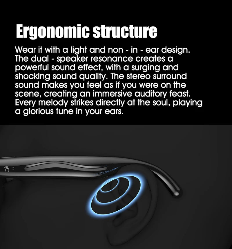 Xiaomi 6k HD Ai Smart Glasses Camera Wearable Mini Camera Bluetooth Call Voice Assistant Control Smart Sports Camera Glasses