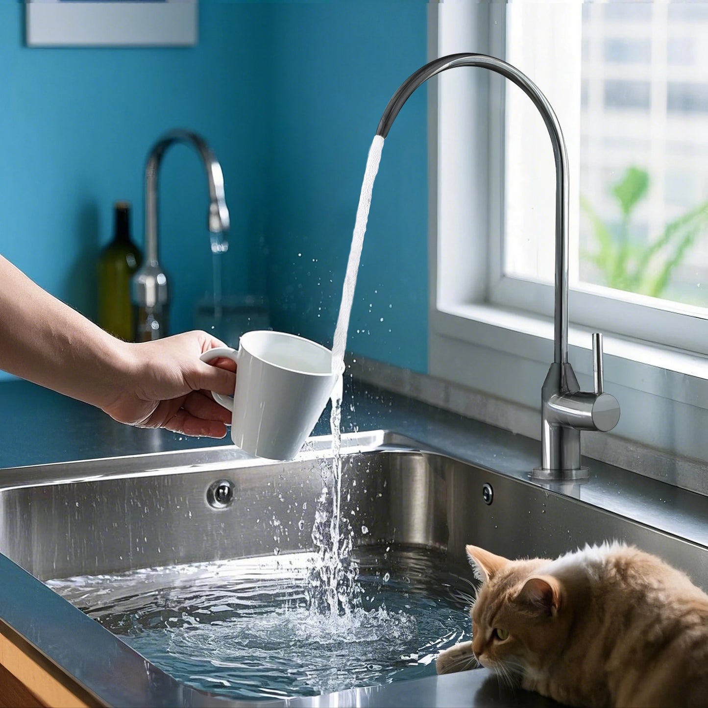 Electric Faucet Water Pump 12V 1.5L/min Faucet Automatic Suction Pump Caravan Electric kitchen Water Pump For kitchen