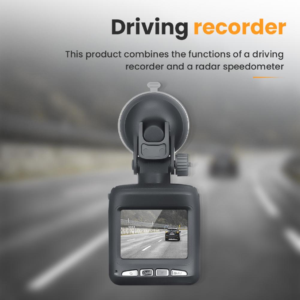 Car Dash Camera Full HD 1080P, Radar Detector, Night Vision Video Camera.