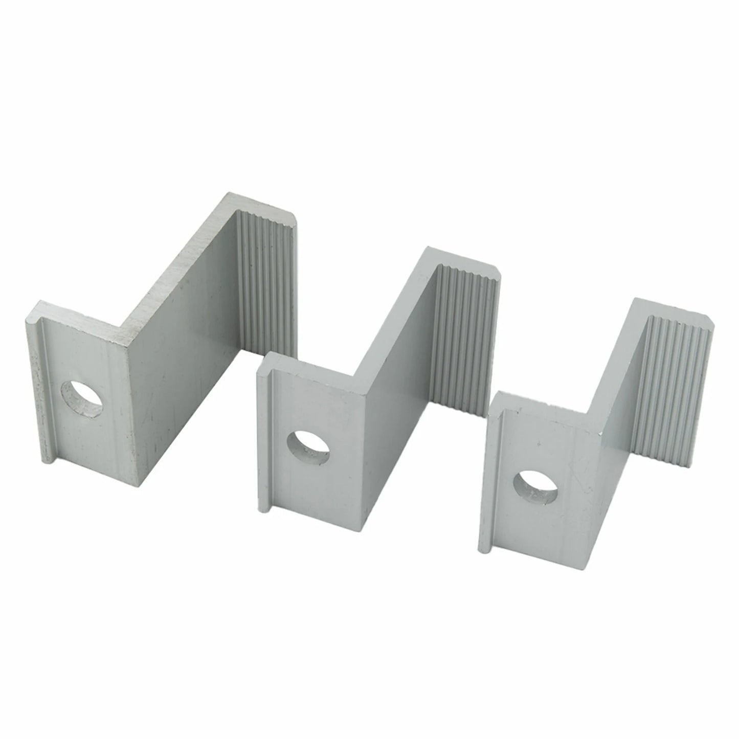 10Pcs Solar Photovoltaic Mounting PV End Clamps 30-45mm Clamps For Solar Module Solar Panel Racking Mounts Accessories
