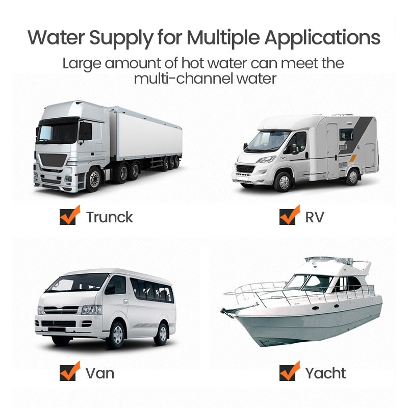 Mobile Wall Mount RV Camping Electric Water Heater