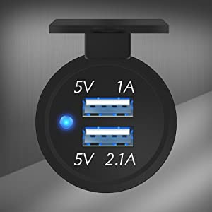 Waterproof Switch Panel, 6 Gang 12Volt Rocker Switch Panel .