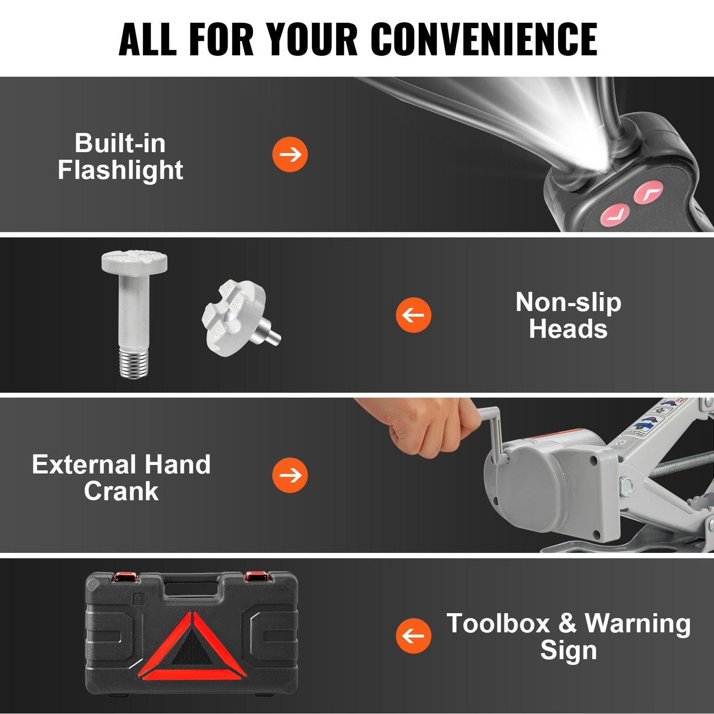 3 Ton Electric Car Jack Lifting Car Scissors Floor Jacks Kit W/ Impact Wrench Air Pump