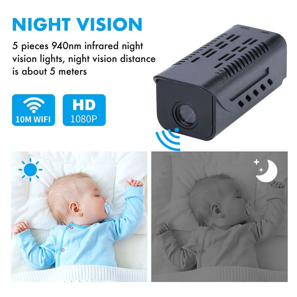 Wireless Mini Camera 1080P Home Surveillance