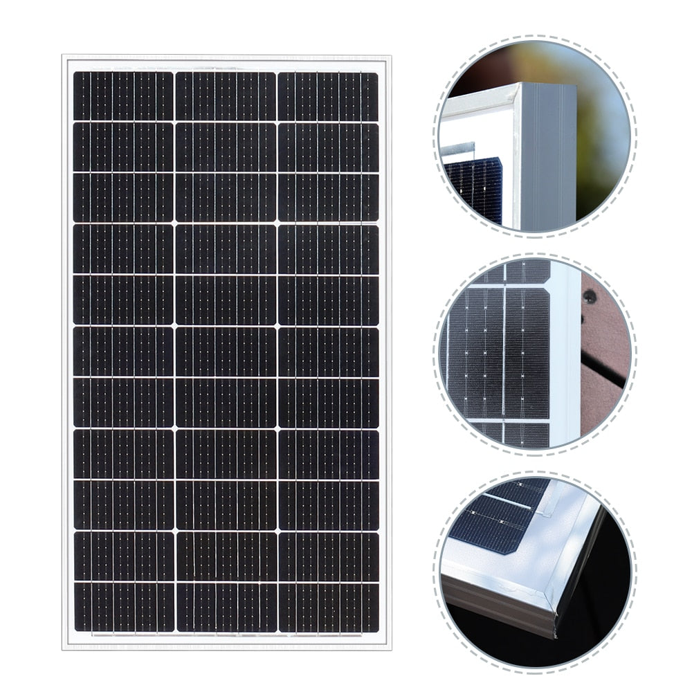 12 Volt 100W Photovoltaic solar panel