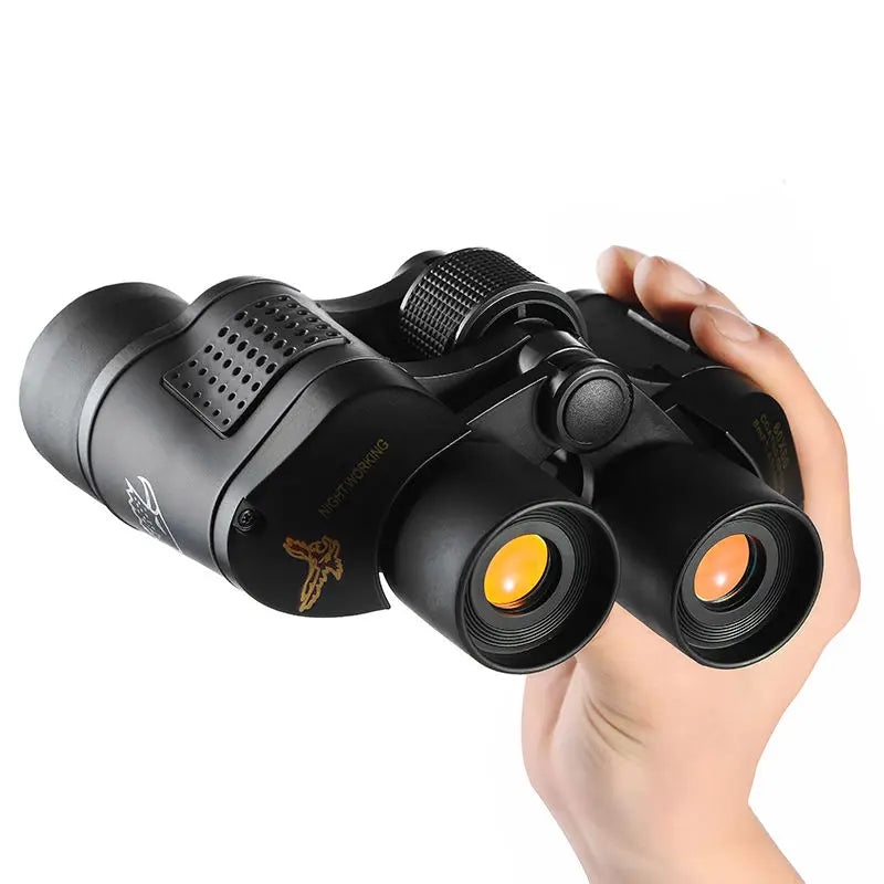 Professional Binoculars 60X60 High Powerful Telescope HD 160000m Portable For Camping Hiking Full Optical Glass Lll Night Vision